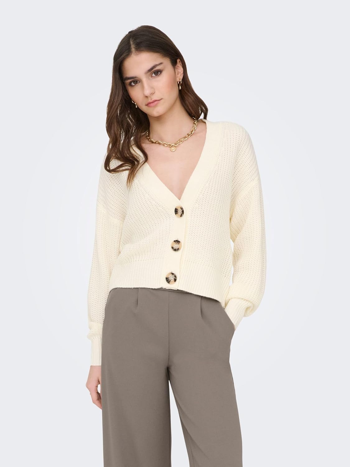 Detalle de JDY Jdyjusty L/S Cardigan Court KNT Noos Cardigan Femme