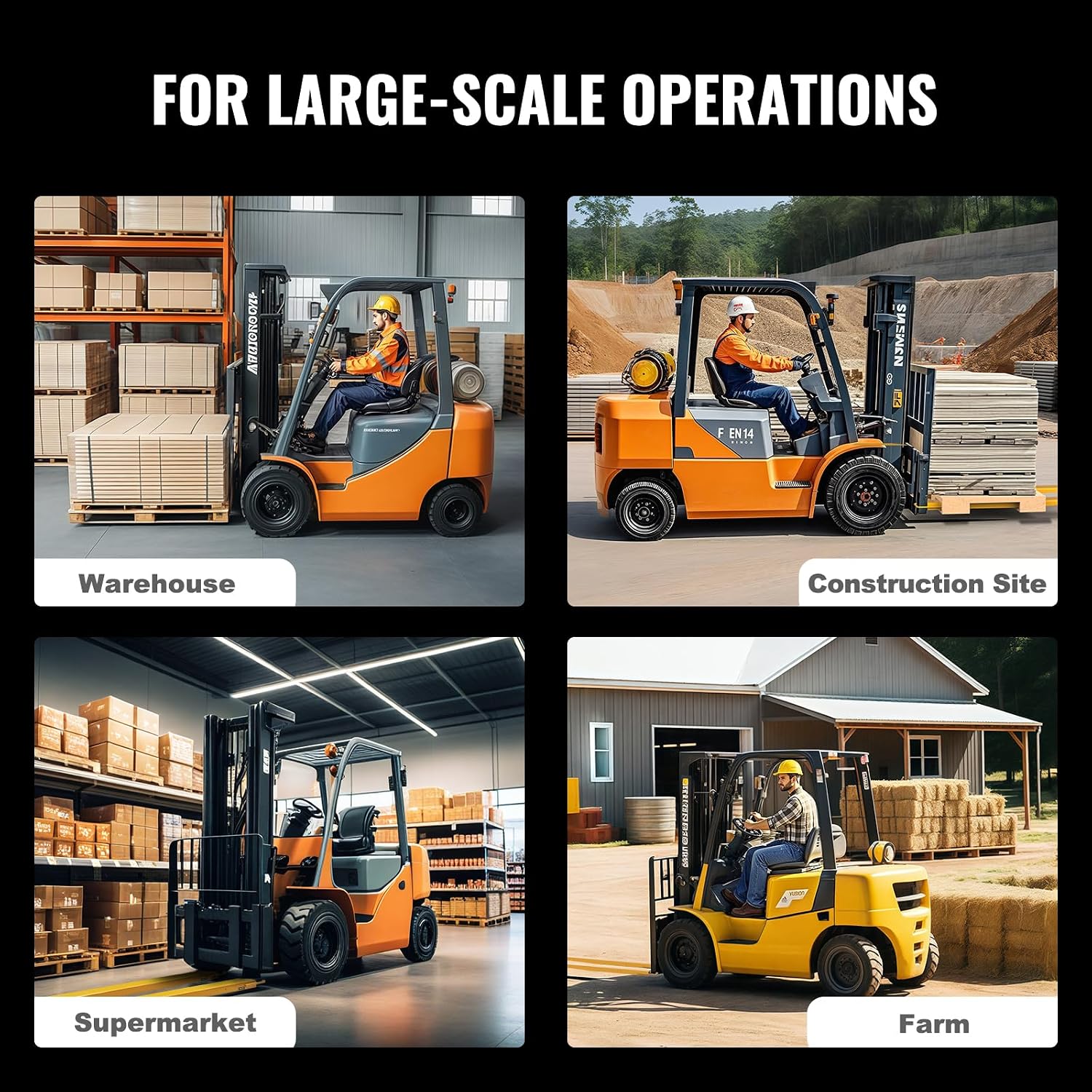 Detalle 2 de VEVOR Forklift Extensions 96 Inch