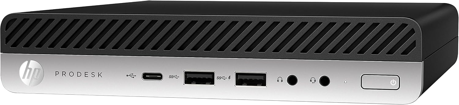 Detalle de HP Mini Desktop PC, 256GB SSD