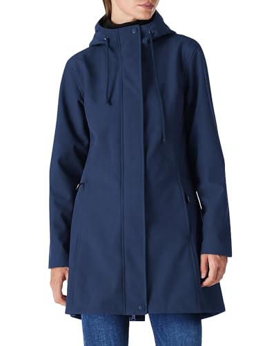 Detalle 2 de Outdoor Ventures Ladies Softshell Rain Jacket: Lightweight, Breathable Windbreaker with Hood