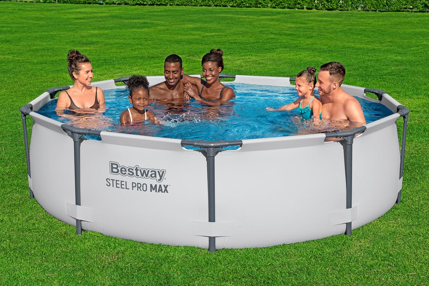 Thumbnail 1 de Bestway 56406-3 Piscina Fuori Terra Steel PRO Max 305x76 cm: robustezza e praticità per l’estate