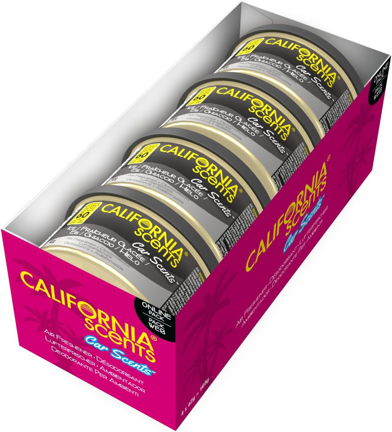 Thumbnail 4 de Armor All California Scents 4 désodorisants voiture