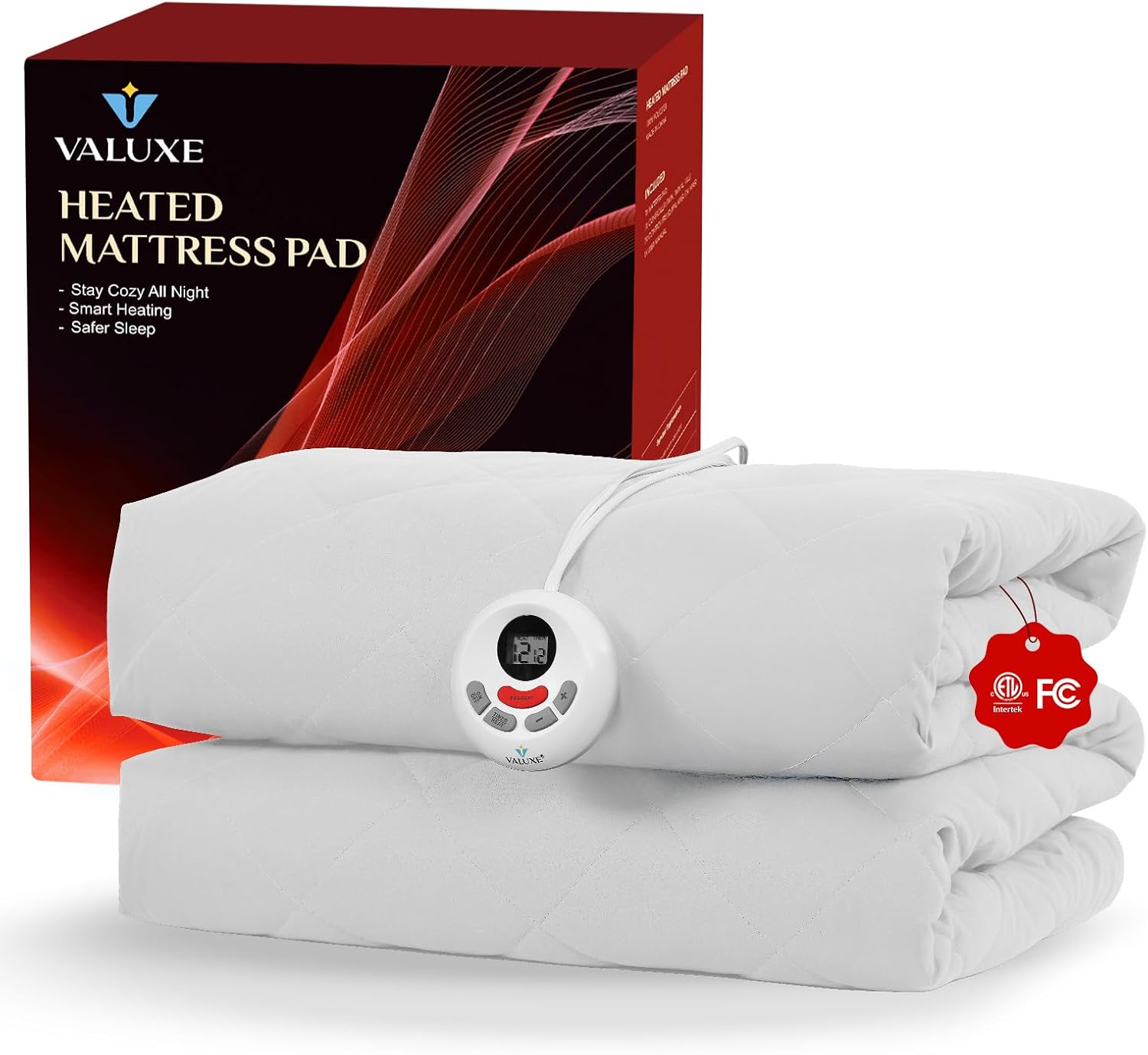 Thumbnail 6 de VALUXE 2024jiare03 Heated Mattress Pad, Full, 12 Heat Settings