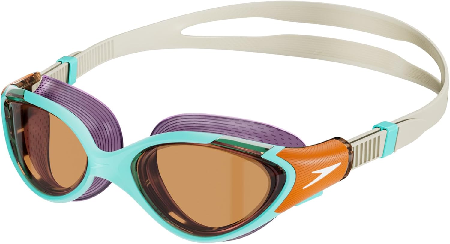 Detalle de Speedo Women's Biofuse 2.0 Lunettes de natation – confort et ajustement pensés pour le visage féminin