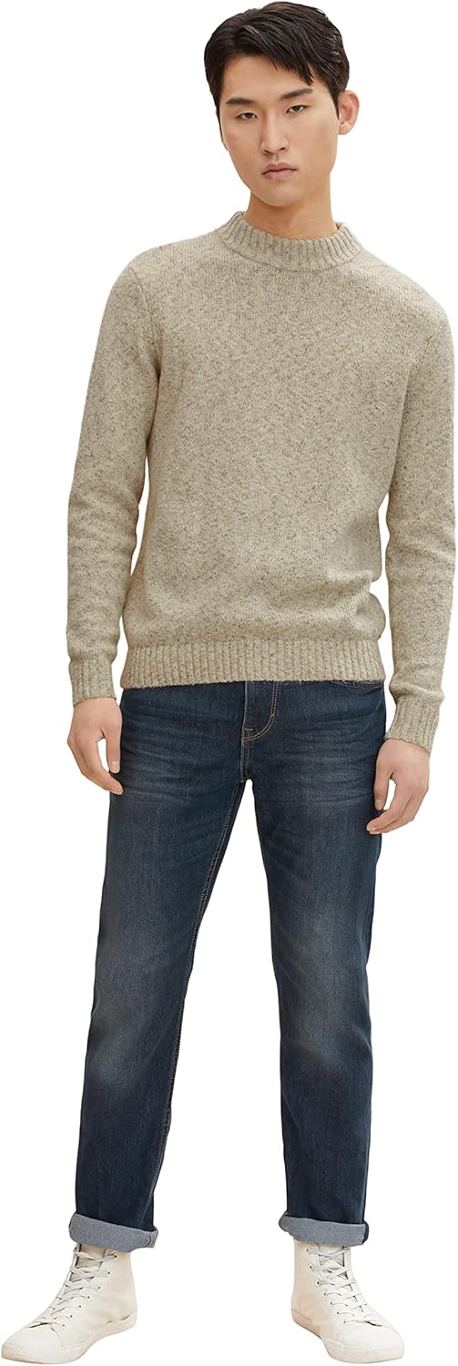 Thumbnail 4 de TOM TAILOR Herren Marvin Straight Jeans mit 5 Taschen