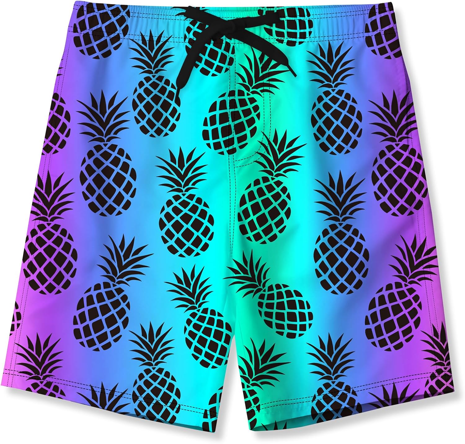 Thumbnail 5 de SFreeBo Boys Swimming Shorts 3D Pattern – Quick-Dry, Elastic Waistboardshorts for Kids 7–14