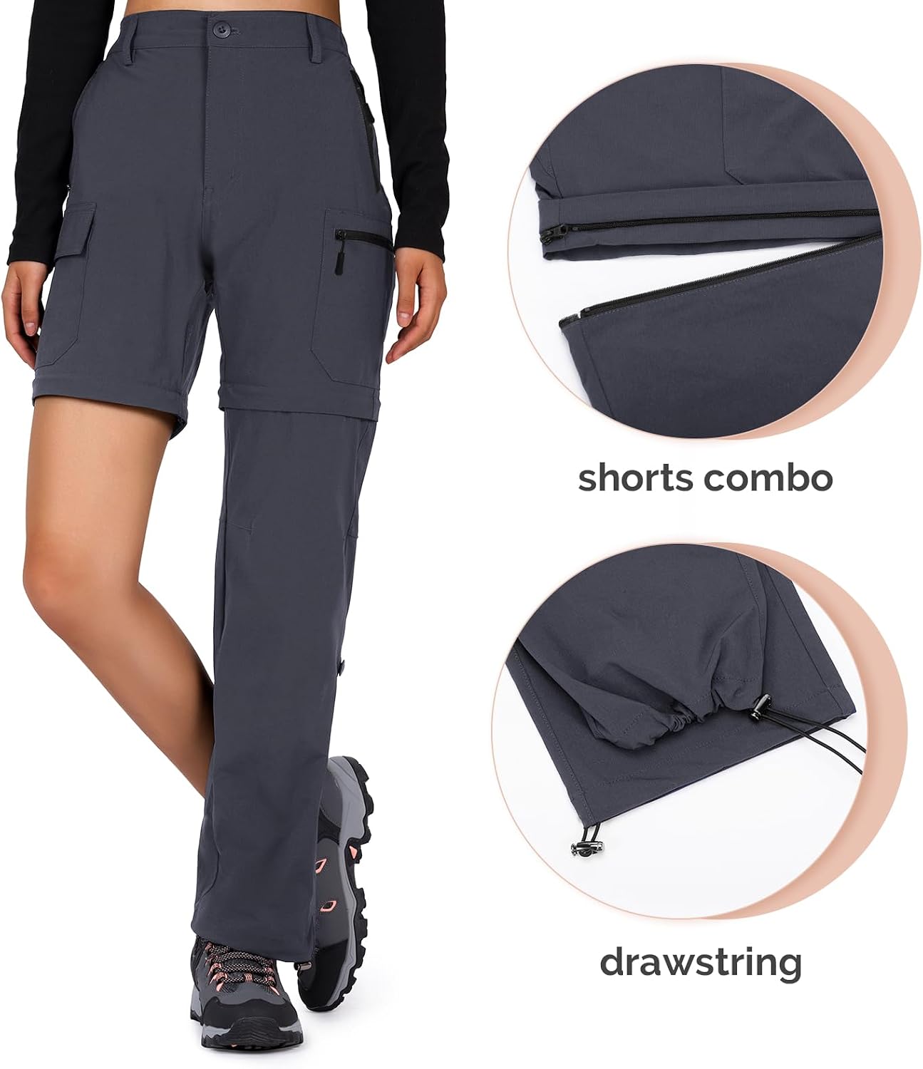 Detalle de Cycorld Convertible Hiking Pants 3‑Way