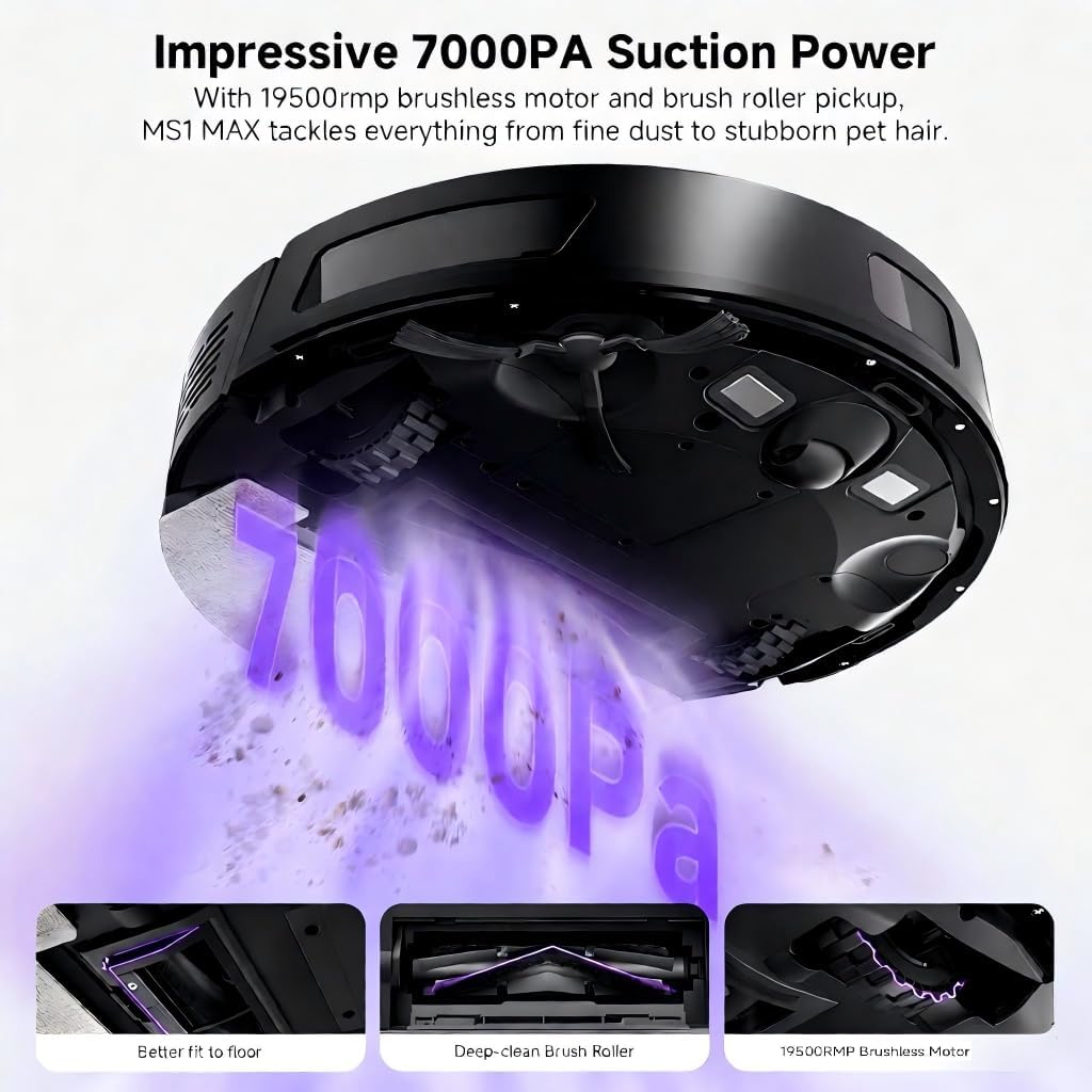 Thumbnail 1 de MONSGA MS1MAX Robot Vacuum
