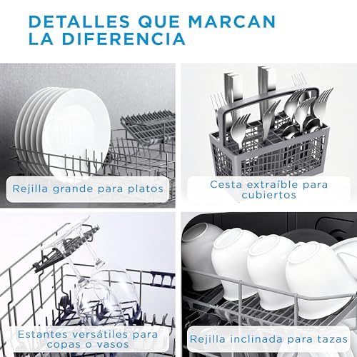 Thumbnail 14 de Midea Lavavajillas Pequeño Blanco 55 cm | 6 servicios, portátil y sin instalación