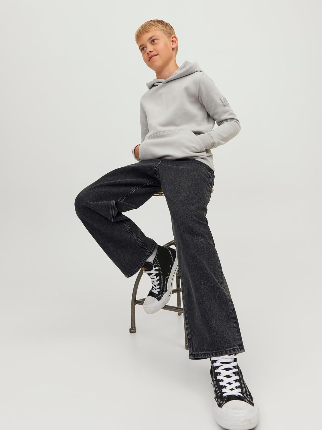 Thumbnail 6 de Jeans Junior Jack & Jones Baggy Fit JJIALEX in tessuto leggero e traspirante