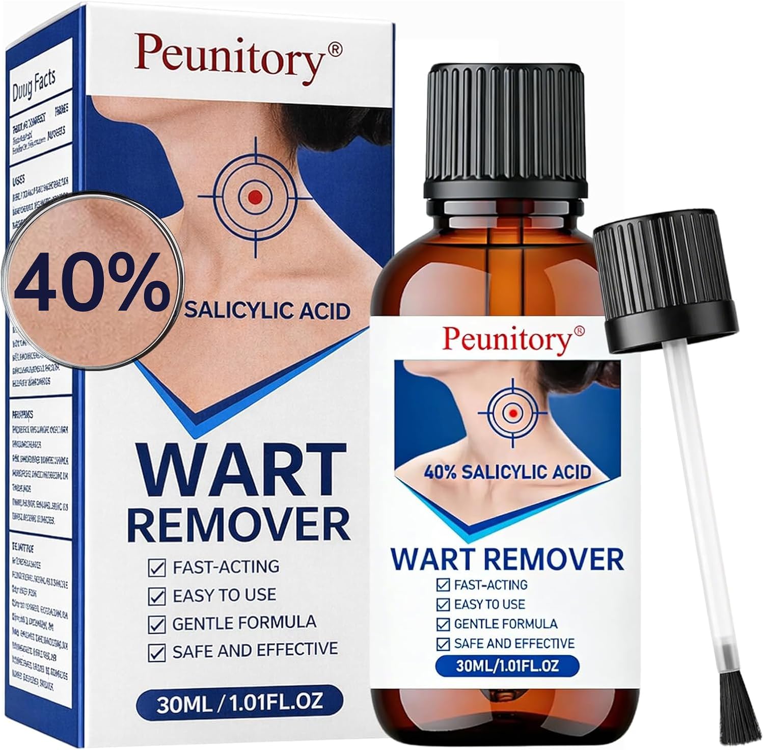 Detalle de Peunitory Wart Remover Liquid, 1.01 fl oz