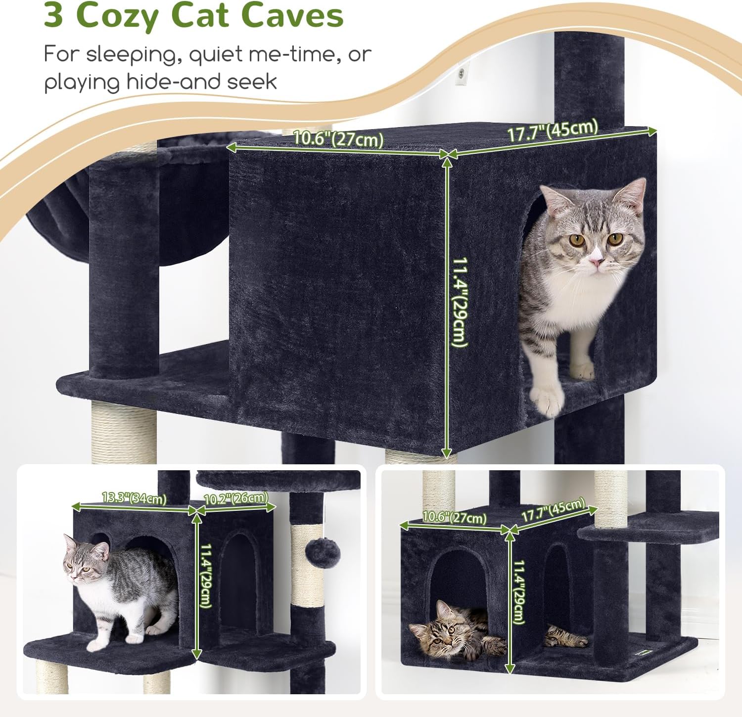 Detalle de Globlazer Cat Tree, 71-Inch