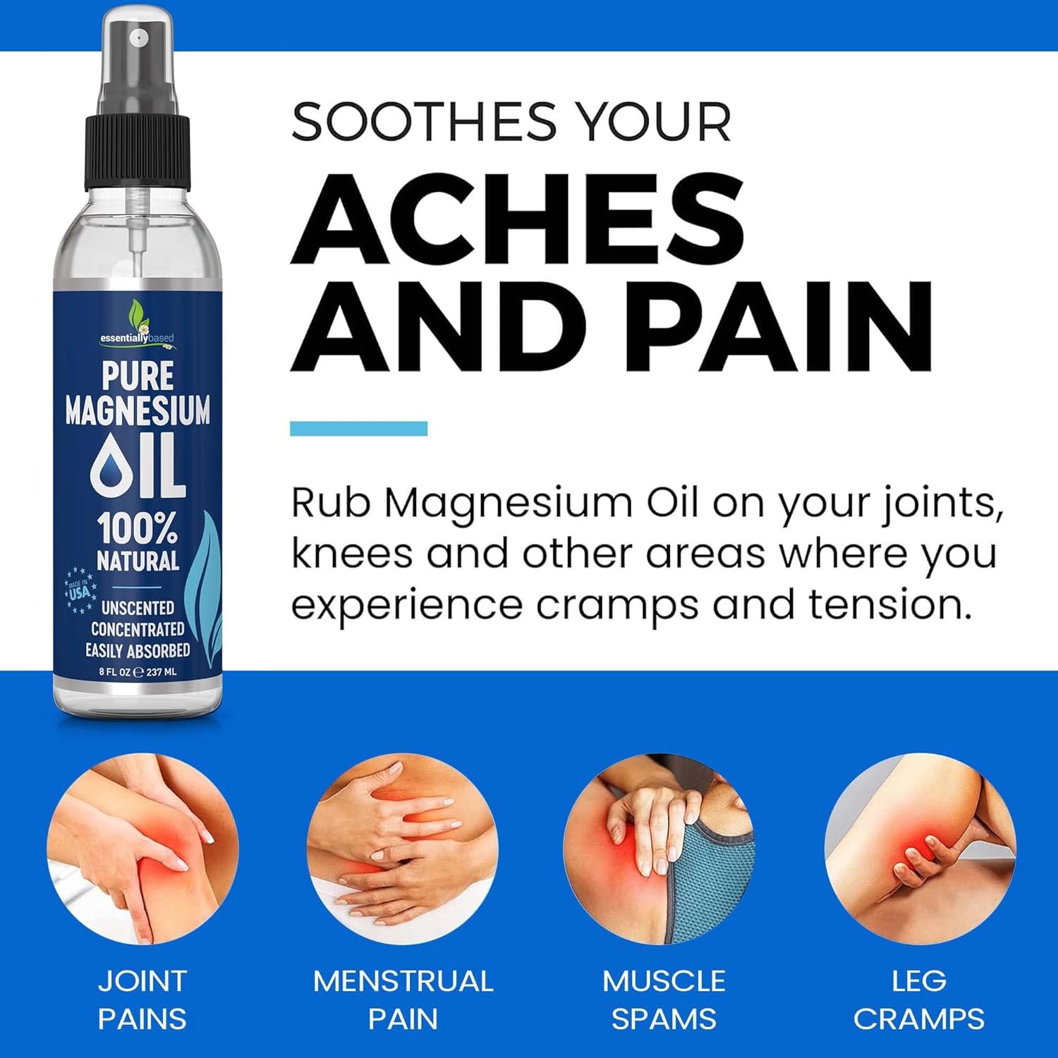 Thumbnail 2 de Pure Magnesium Oil Spray 8oz for Sleep