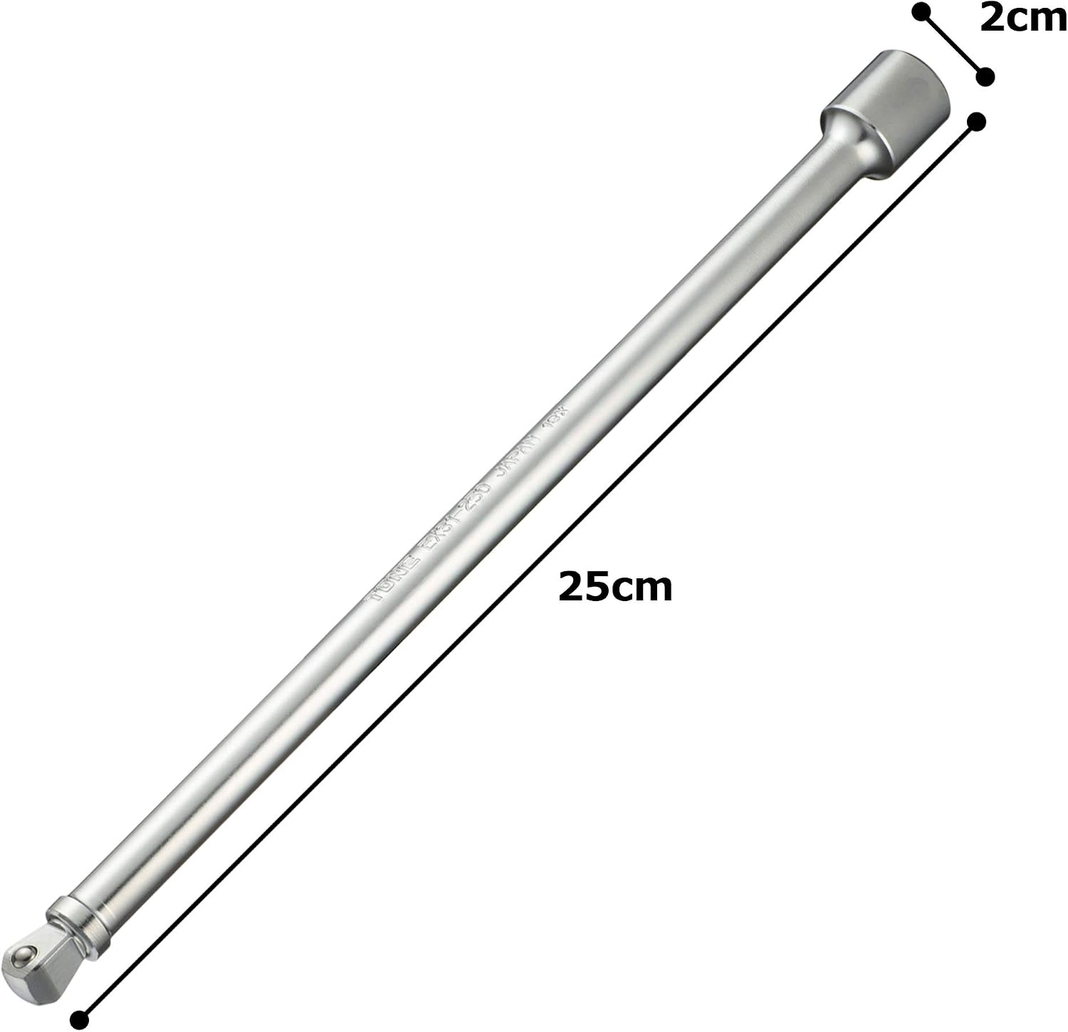 Detalle de トネ(TONE) EX31-250 首振エクステンションバー 9.5mm差込角・全長250mm