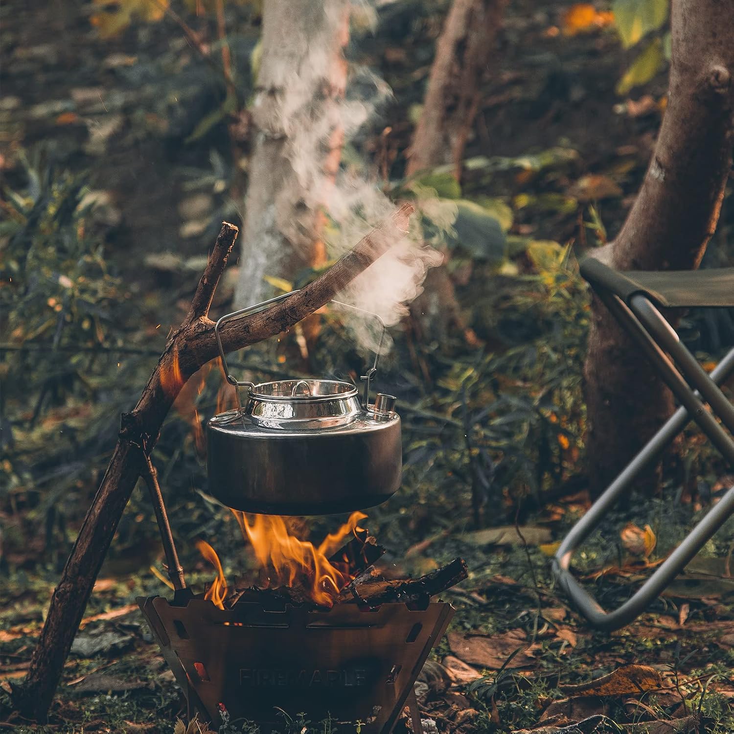 Thumbnail 3 de Fire Maple Antarcti 1.5L Kettle: Portable SUS304 Stainless Bushcraft Kettle