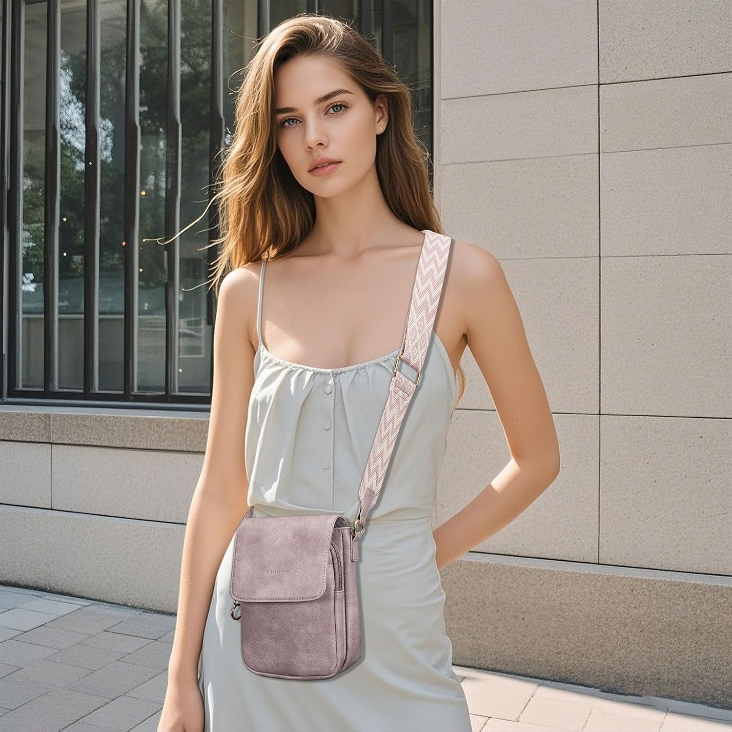 Detalle 2 de APHISON Handytasche Crossbody 20,9 x 7,8 x 5 cm