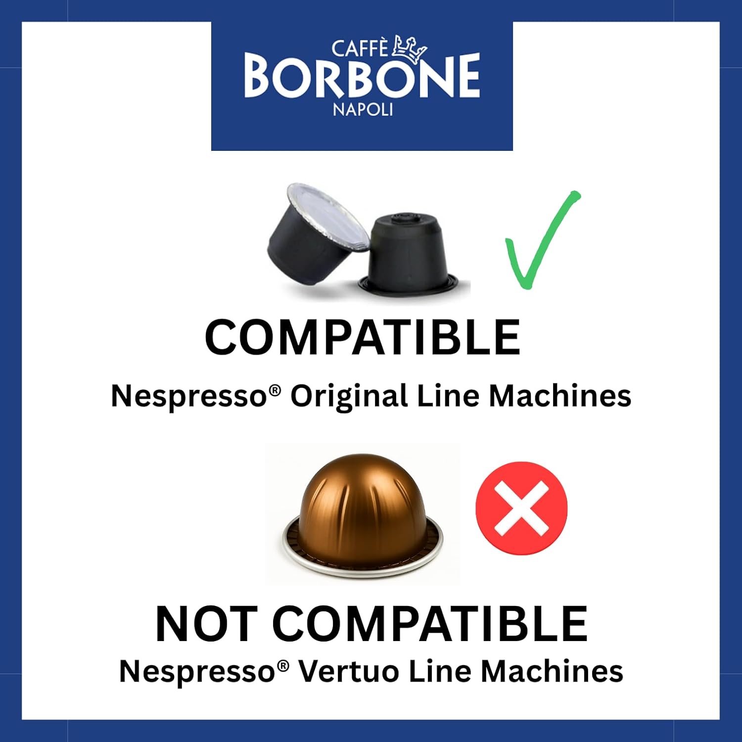 Thumbnail 2 de Caffè Borbone Respresso Mélange Rouge – 50 capsules compatibles Nespresso