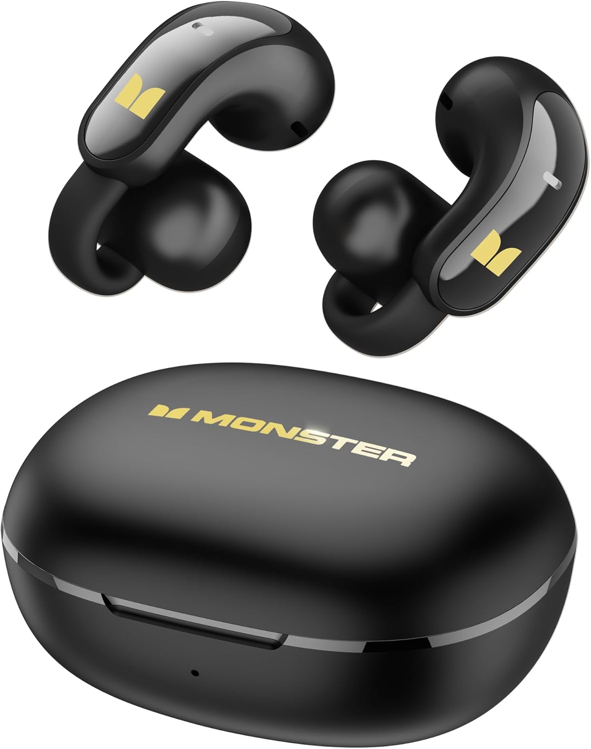 Detalle de Monster AC228 Open Ear Headphones with 24-Hour Battery, IPX5 Water Resistance, Bluetooth 6.0