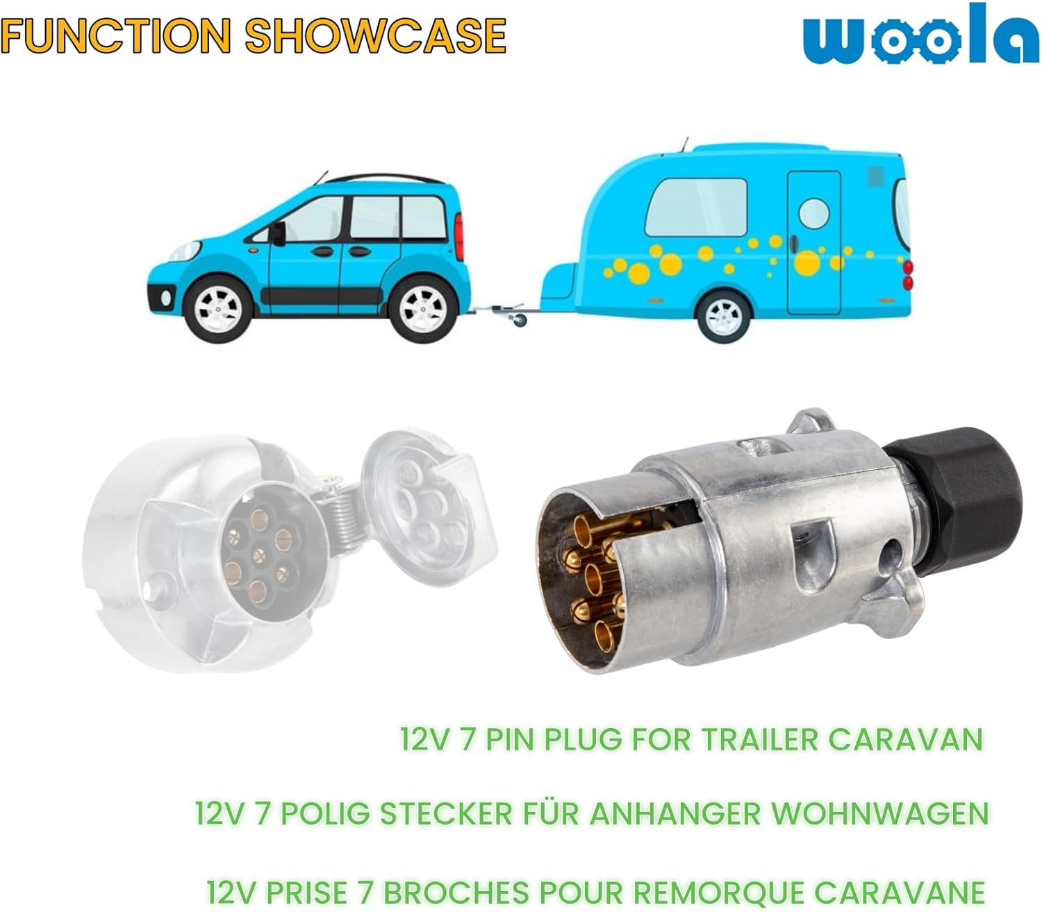 Thumbnail 3 de Woola 7 Pin Trailer Connector