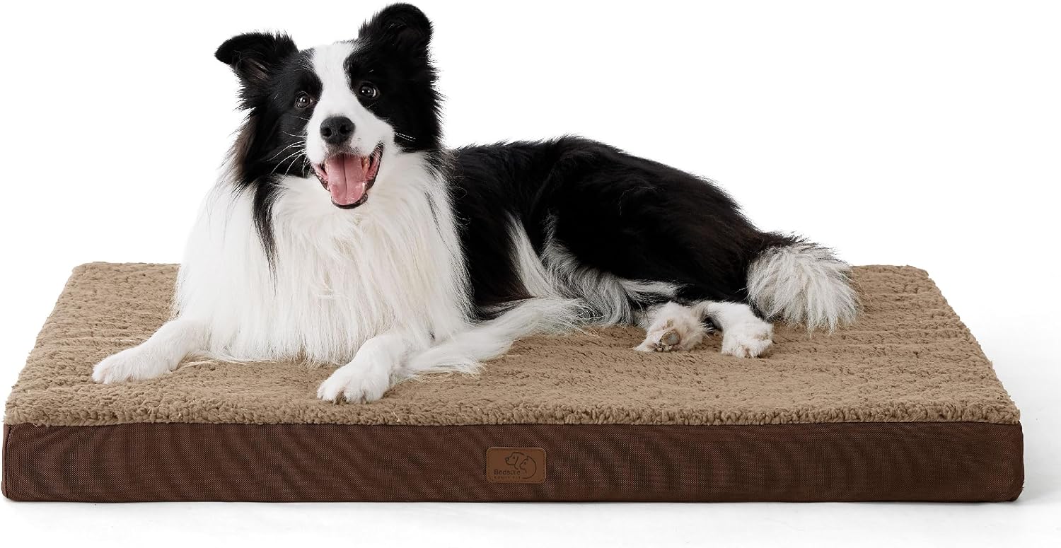 Detalle de Bedsure Large Dog Bed 91x69x7.6cm Orthopedic