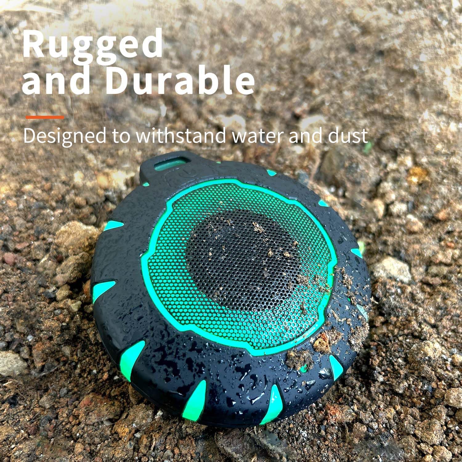 Detalle 2 de HEYSONG Waterproof Shower Speaker 12H