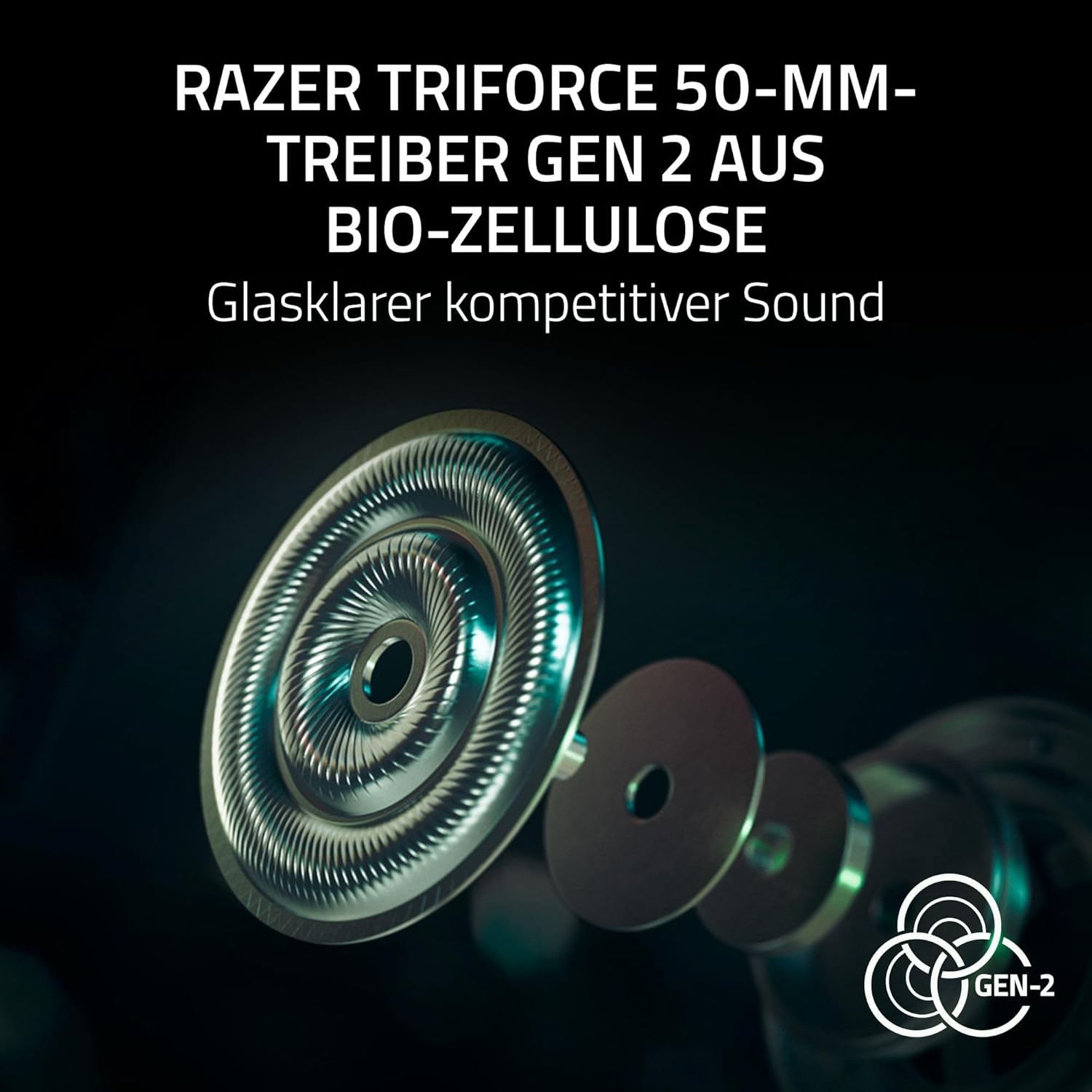 Thumbnail 6 de Razer BlackShark V3 Pro: Kabelloses E-Sport-Headset mit ANC, 50 mm Treibern und FPS-Profilen