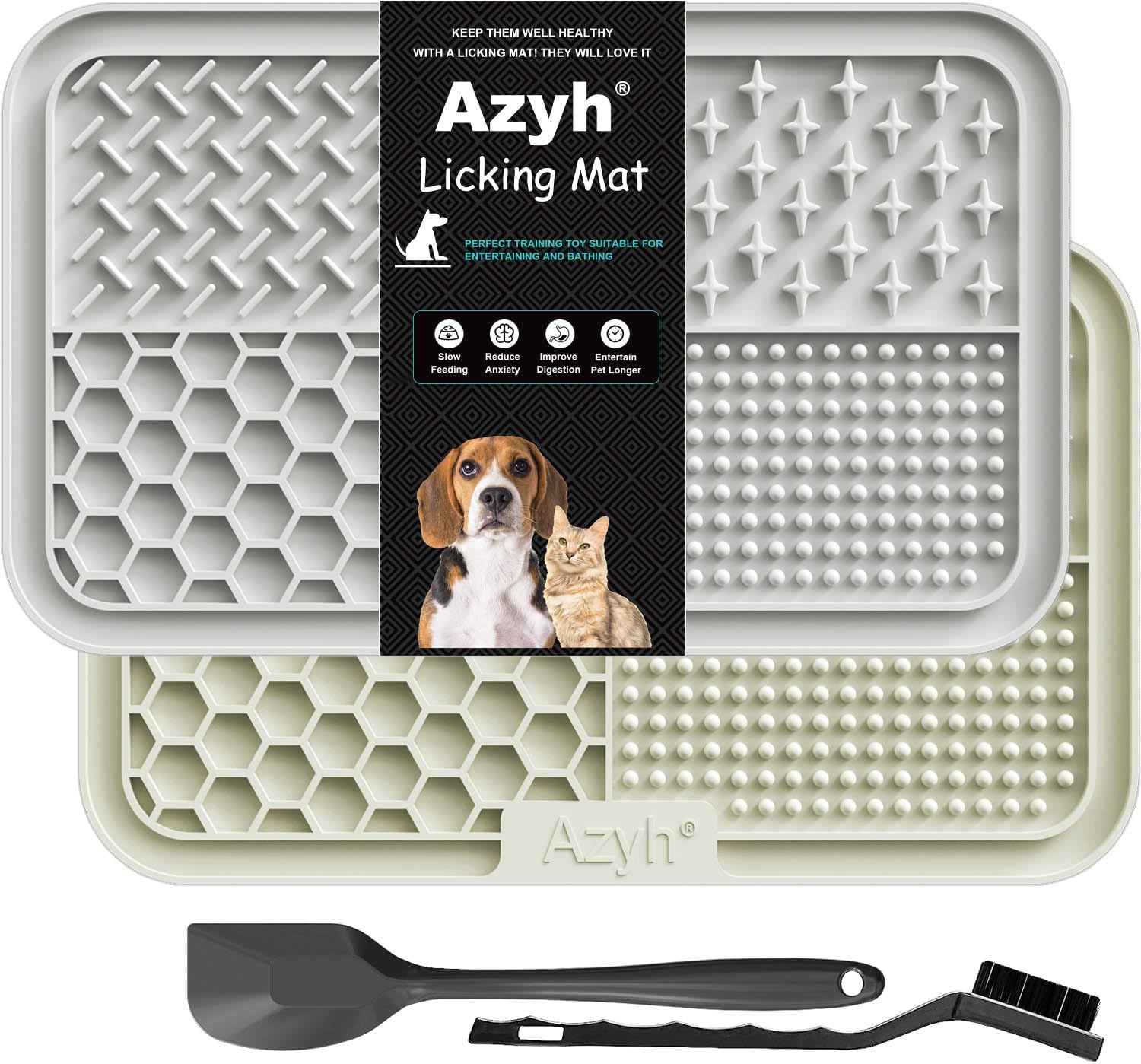 Thumbnail 6 de Azyh Licking Mats Slow Feeder 20 x 20 cm
