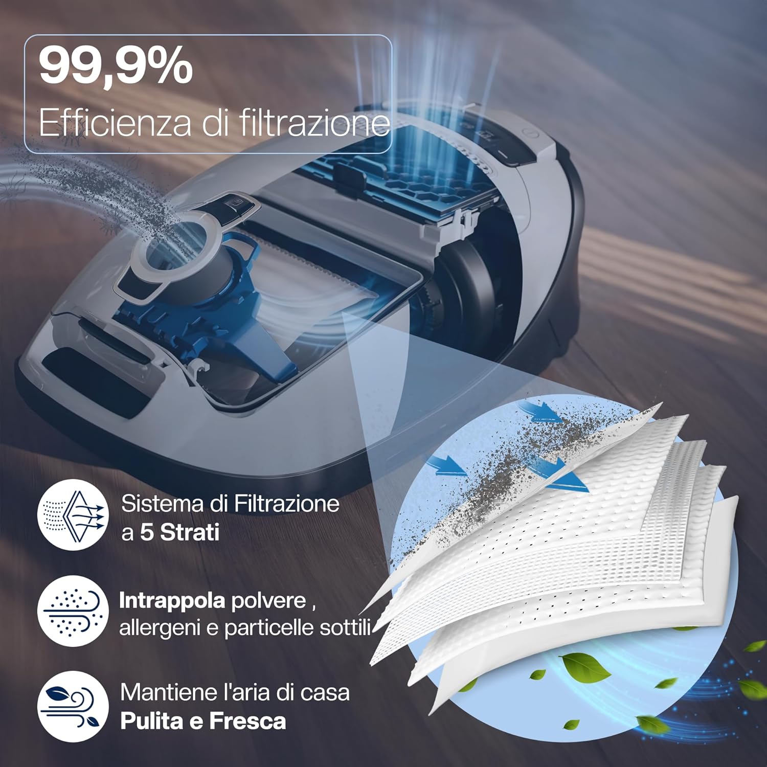 Detalle de Sacchetti per aspirapolvere Miele GN 16
