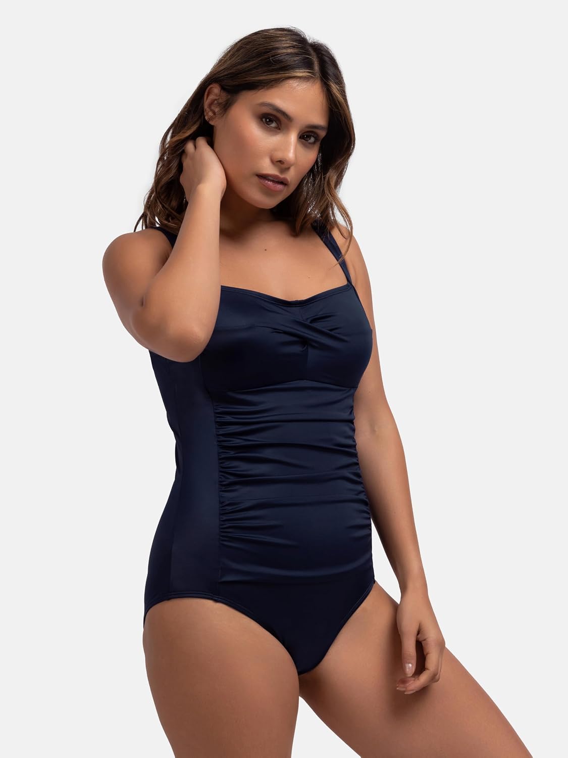 Detalle de Dorina Fiji-Shaping Swimsuit One Piece – Maillot femme à léger rembourrage et modèle gainant