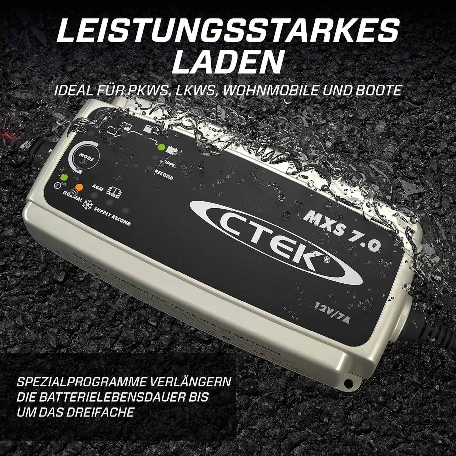 Detalle de CTEK MXS 7.0 12V Batterieladegerät