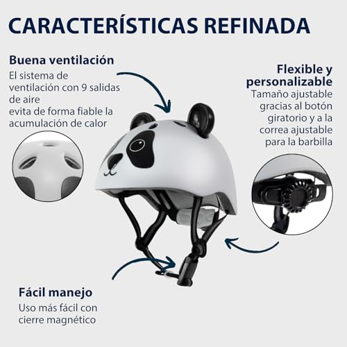 Thumbnail 2 de HUDORA Pandy Casco infantil Talla XXS para bicicletas y patinetes