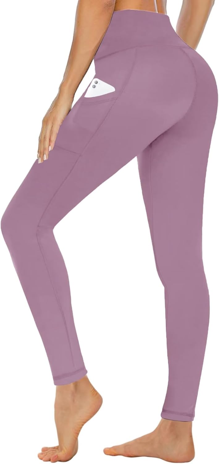 Thumbnail 6 de CAMPSNAIL women’s high-waisted leggings with pockets (UK) – black gym, yoga and running trousers