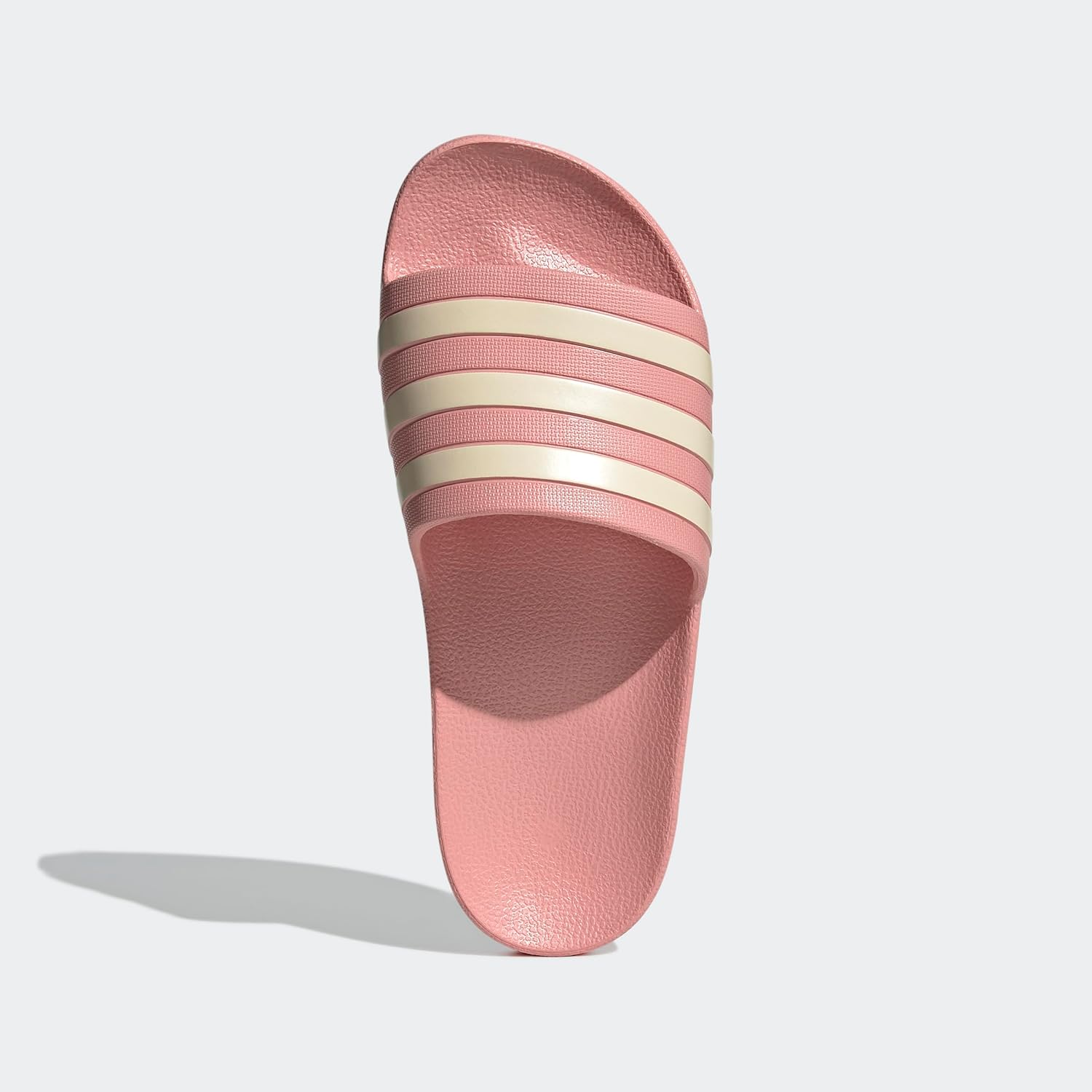 Detalle de Adidas Damen Adilette Aqua Slide Mauve – Komfortabler Slip-On mit Cloudfoam-Fußbett (Größe 39 EU)