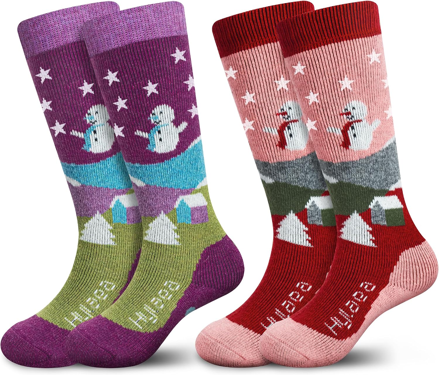 Detalle de Hylaea Merino Wool Ski Socks for Kids ⚡