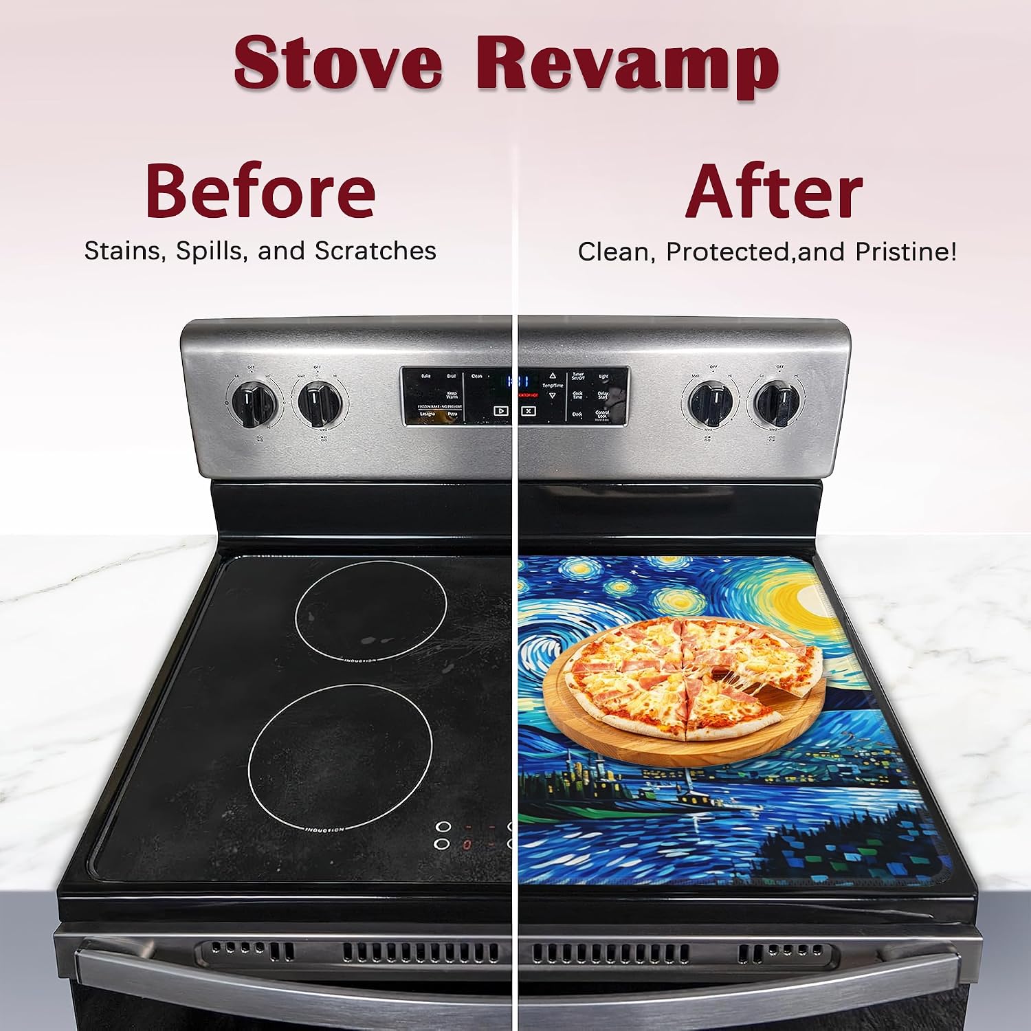 Detalle de Electric Stove Top Cover 28.5 × 20.5 Inches