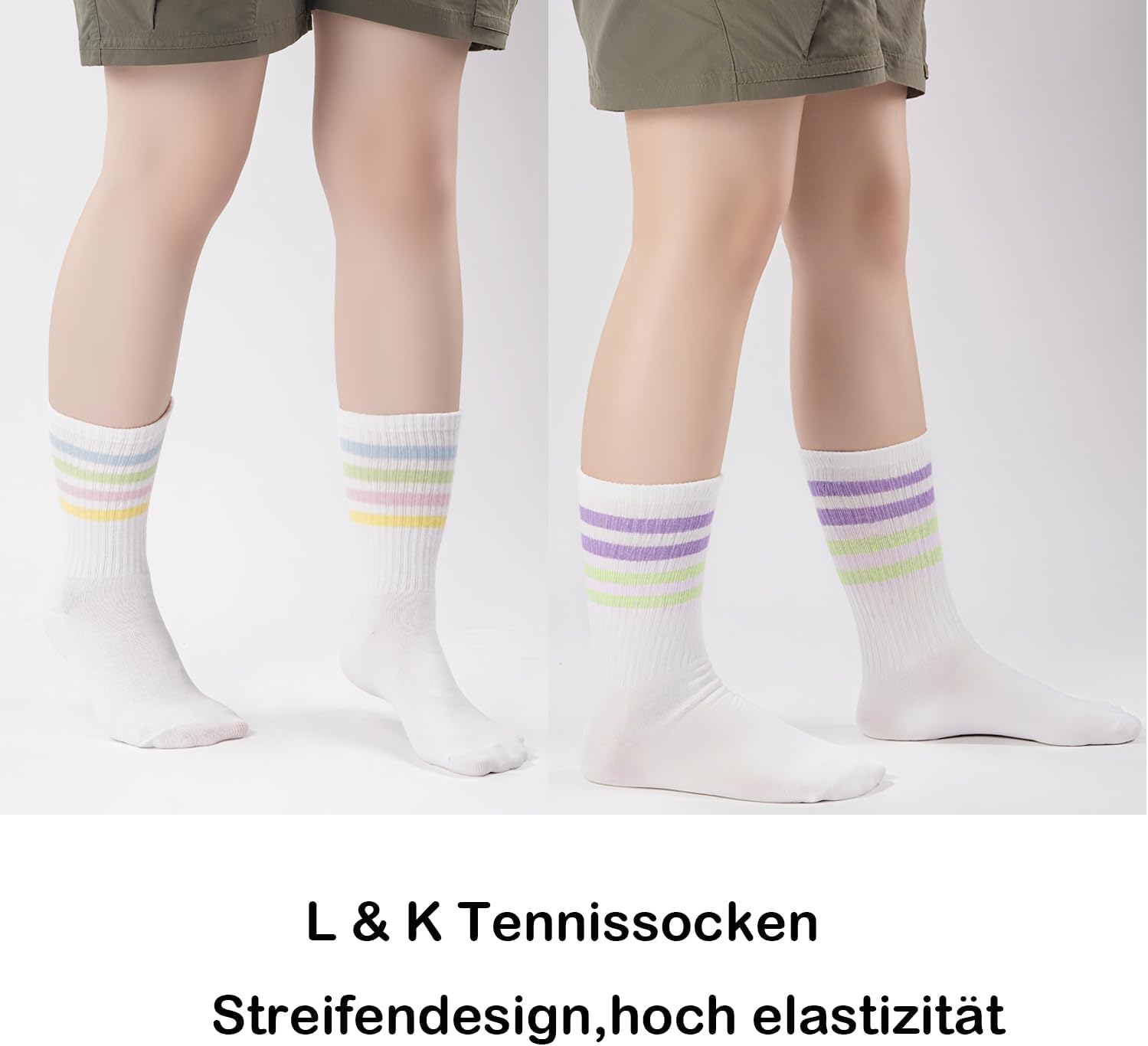 Thumbnail 4 de L&K-II: Chaussettes femme sport et loisir – 6/12 paires coton mélangé