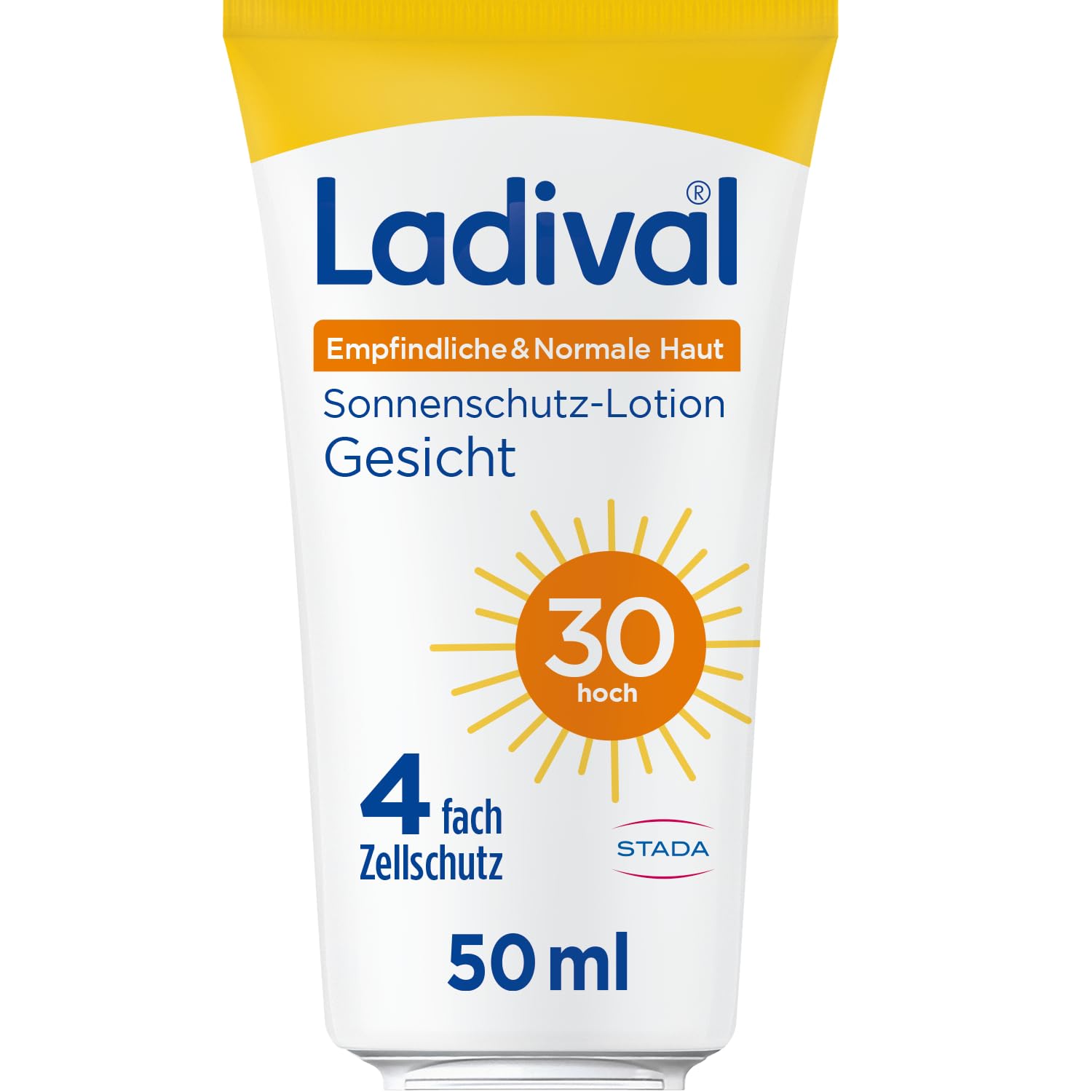 STADA Ladival Sonnenschutz-Lotion Gesicht LSF 30 für empfindliche & normale Haut (50 ml)