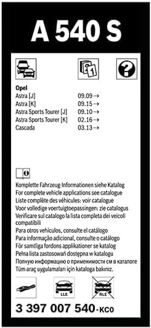 Thumbnail 2 de Bosch Aerotwin A540S Scheibenwischer 680 mm đ