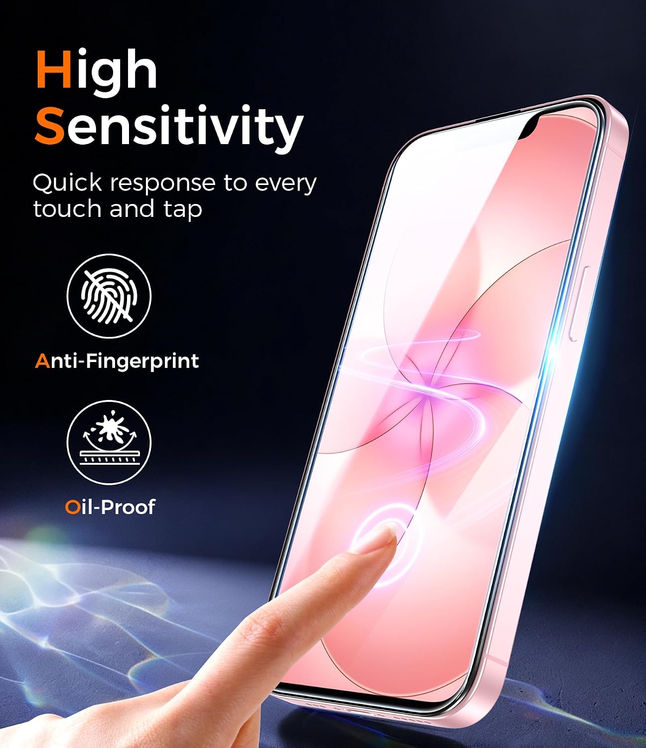Thumbnail 6 de Qasyfanc Magnetic Clear Case for iPhone 17e/16e with Tempered Glass Screen Protectors