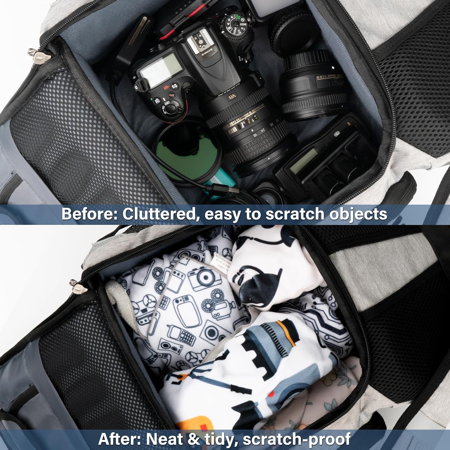 Thumbnail 4 de Walking Way Lens Protective Wrap: Self-Adhesive Pouch for Cameras and Lenses
