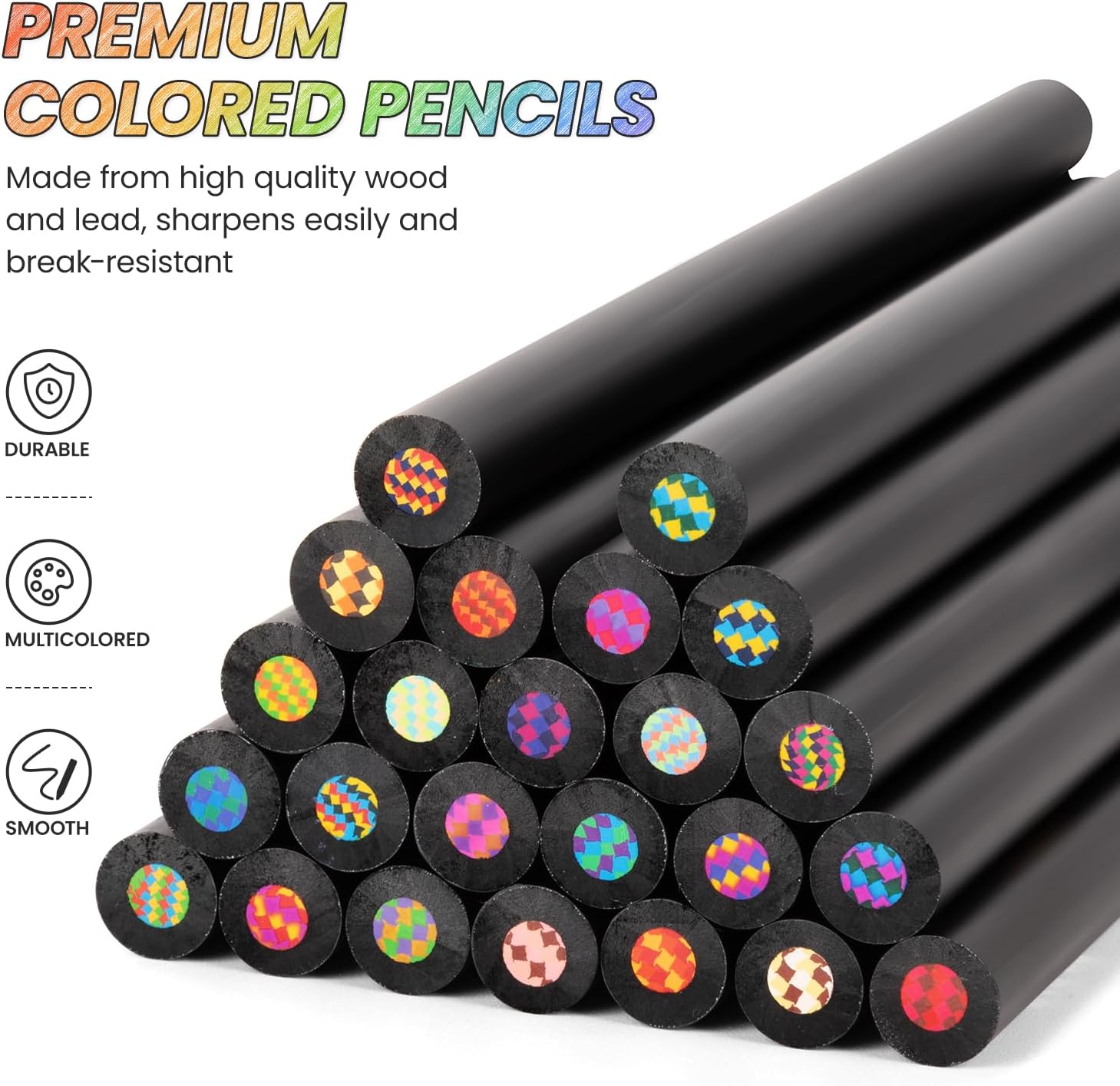 Thumbnail 4 de Maqhpu 12 Coloured Pencils set for kids 🎨