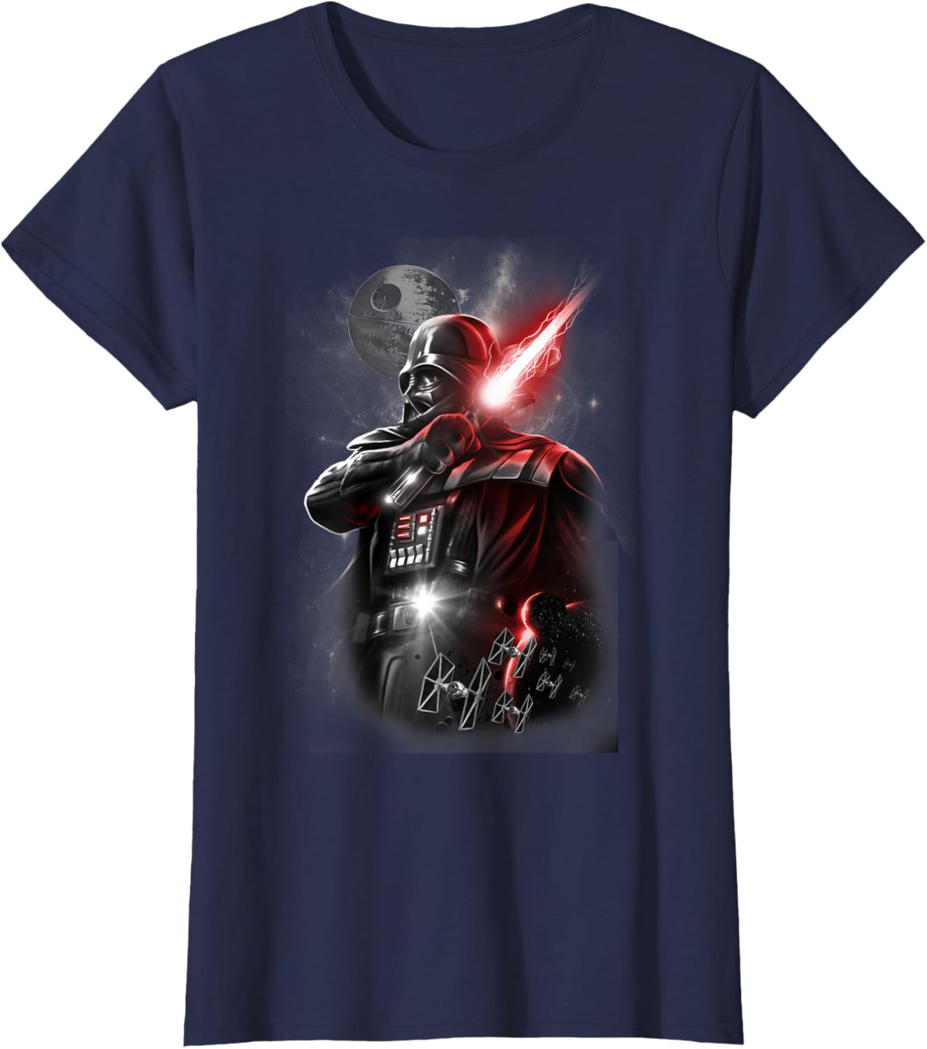 Thumbnail 6 de Star Wars Darth Vader Lightsaber Portrait Maglietta