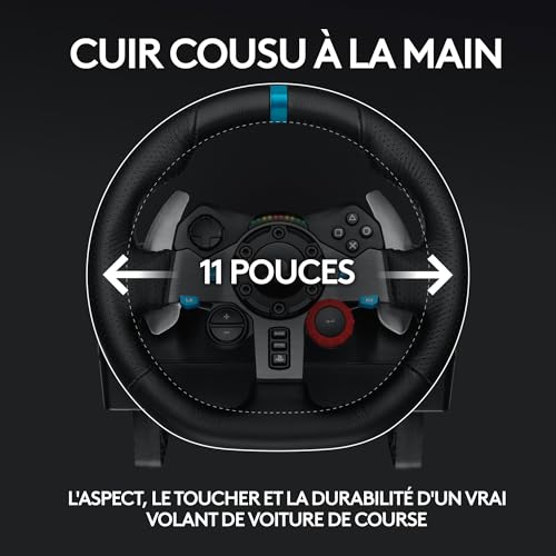 Detalle de Logitech G G29 Driving Force – Volant et pédales pour PlayStation et PC