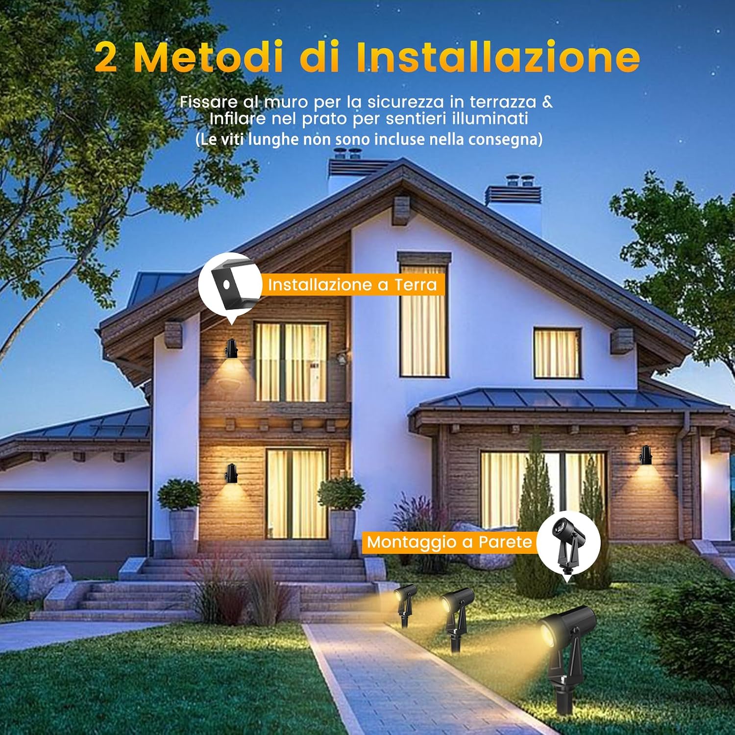 Thumbnail 4 de LONIUTO Illuminazione da giardino 14M 3000K