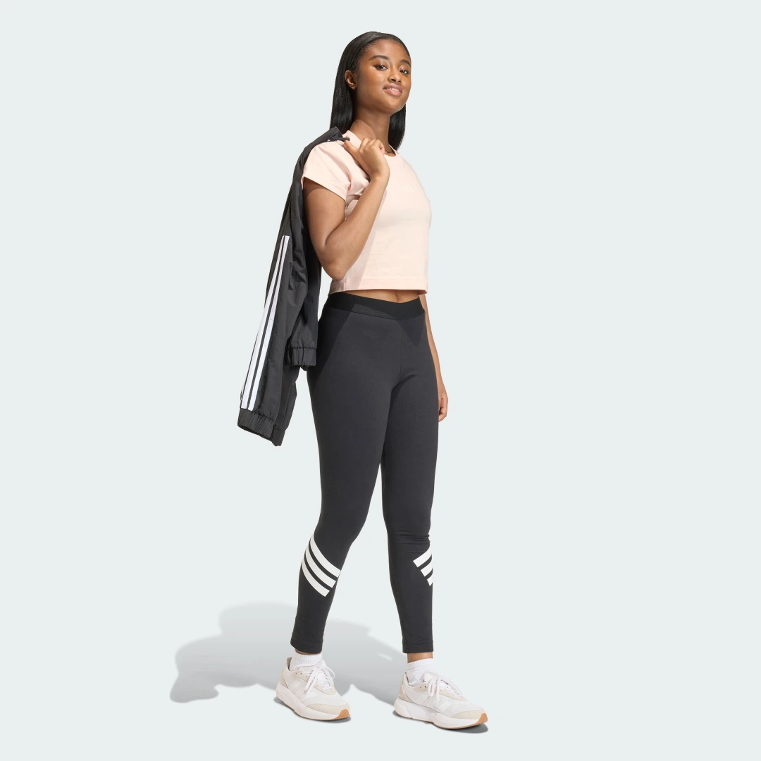 Thumbnail 2 de Camiseta corta Future Icons Small Logo Rosa – Adidas