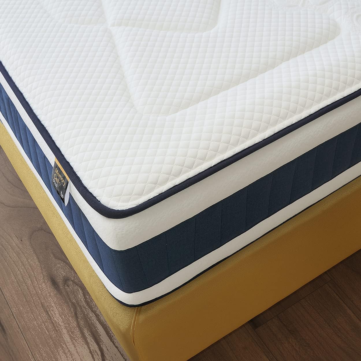 Detalle 2 de KUO Dream Memory Cell Plus: materasso memory foam con gel ViscoTitanium e rinforzo lombare 105x190 cm, 30 cm di spessore