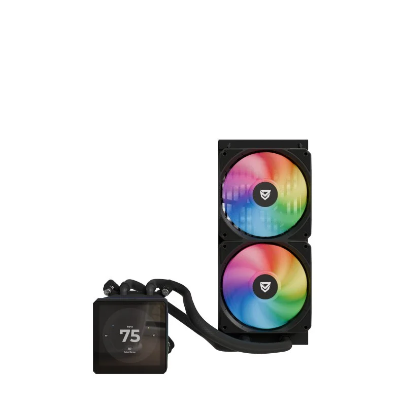 Thumbnail 1 de Nfortec Sedna 240 ARGB — kit refrigeración líquida con pantalla 4"
