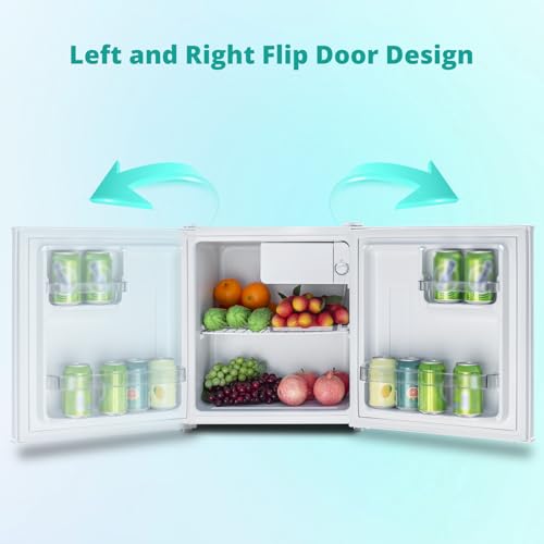 Detalle de SMETA Mini Counter Fridge 48L: Compact Table Top Cooler for 0–10°C Storage