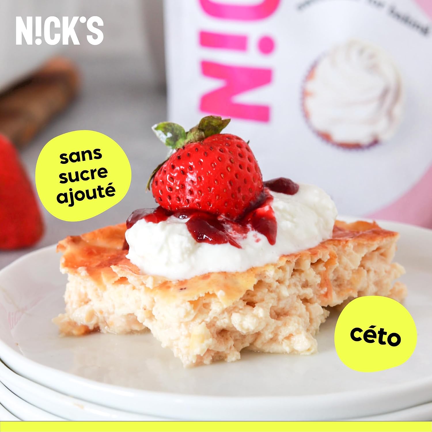 Detalle 2 de NICKS Use Like Sugar 1kg Ă©dulcorant đŹ