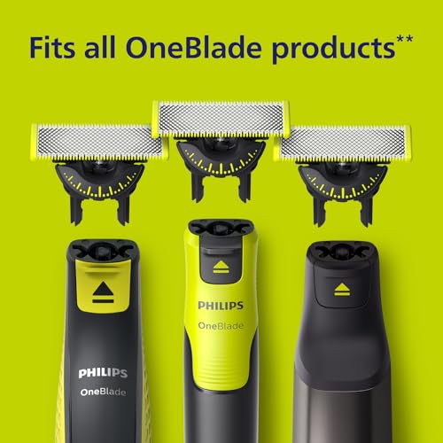 Detalle 2 de Philips OneBlade Original 360 Blade Heads — 8‑Month Supply (QP420/60)